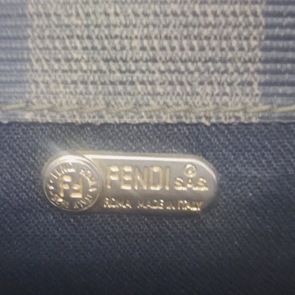 EUC Fendi "Pequin" Striped Mini Backpack - Picture 10 of 12